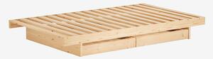 Karup Design - Säng Kanso med 2 lådor - Natur - Sängramar - Från Homeroom