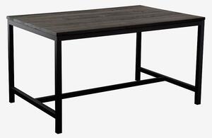 Nordic Furniture Group - Matbord Vintage Lakrits, 90 x 140 cm - Svart - Matbord - Från Homeroom