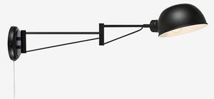 Markslöjd - Vägglampa Portland 1L - Svart - Vägglampor - Från Homeroom