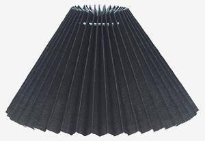 PR Home - Lampskärm Astrid Veckad 30 cm - Svart - Lampskärmar - Från Homeroom