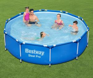 Bestway Pool med stålram Steel Pro 305x76 cm