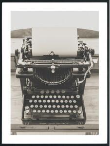 Posterworld - Motiv Typewriter - 50 x 70 cm
