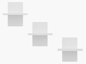 Homitis - Vägghylla - Quincy (3 st.) - Vit - Vägghyllor - Från Homeroom