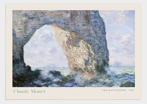 Claude Monet - The manneporte poster - 30x40