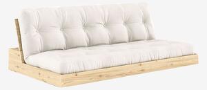 Karup Design - Base Bäddsoffa Tre sittplatser - Vit - Bäddsoffor - Från Homeroom
