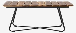 Bloomingville - Bord Hampton, 60x90 cm - Brun - Matbord utomhus - Från Homeroom