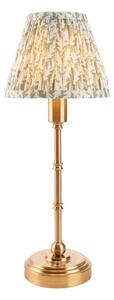 Endon 114800 - LED Ljusreglerad uppladdningsbar bordslampa BURLEY LED/1,5W/5V mässing/grön