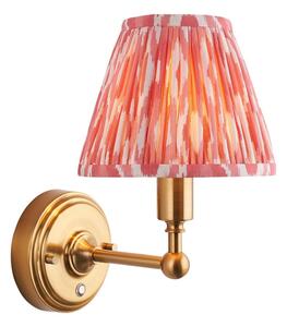 Endon 114817 - LED Ljusreglerad uppladdningsbar vägg lampa BURLEY LED/1,5W/5V mässing/rosa