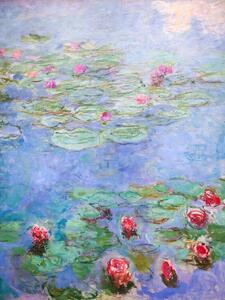 Bildreproduktion Water-Lilies (1914), Claude Monet