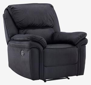 Venture Home - Recliner Sofa Saranda - Svart - Fåtöljer - Från Homeroom