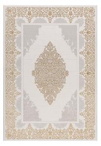 Wiltonmatta Kanchi 160x230 cm - Beige/Guld