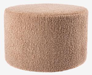 Nordic Furniture Group - Puff Shaun, dia 55 - Beige - Fotpallar & puffar - Från Homeroom