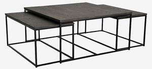 Nordic Furniture Group - Soffbord set Andora, 2+1 - Brun - Soffbord - Från Homeroom