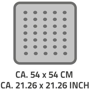 RIDDER Halkfri duschmatta Capri 54x54 cm vit 66281