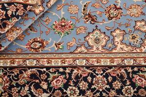Isfahan silkesvarp Matta 155x248
