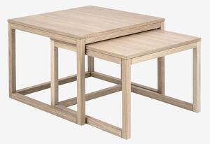 NORDFORM - Satsbord, Julian 2-delar - Vit - Soffbord - Från Homeroom