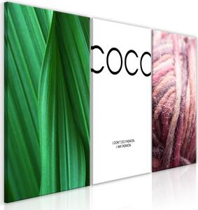 Canvas Tavla - Coco (Collection) - 60x30