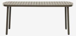 Kave Home - Bord Joncols, 90x180 cm - Grön - Matbord utomhus - Från Homeroom
