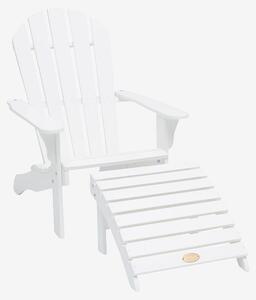 Hillerstorp - Däckstol Tennessee - Vit - Solstolar & solsängar - Från Homeroom