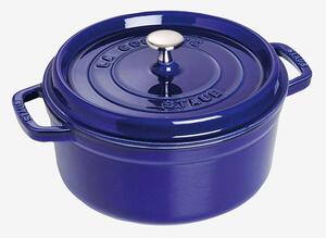 Staub - Gryta La Cocotte rund 22 cm, 2,6 l - Blå - Grytor & kastruller - Från Homeroom