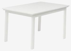 Hillerstorp - Bord 135 cm Läckö - Vit - Matbord utomhus - Från Homeroom