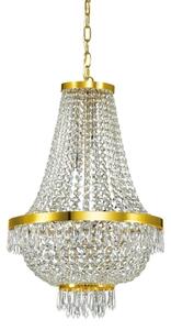 Ideal Lux - LED Ljuskrona i kristal med kedja CAESAR 9xG9/3W/230V