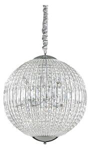 Ideal Lux - LED kristallkrona med textilsladd LUXOR 8xG9/3W/230V