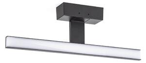 Aigostar - Badrumsspegel med LED-belysning LED/8W/230V 4000K 40 cm IP44 svart