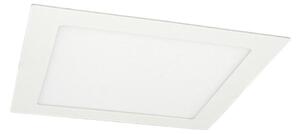 LED infälld belysning VEGA LED/18W/230V 2900/3900/5800K 22,5x22,5 cm vit