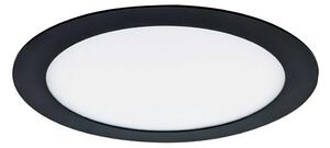 LED infälld belysning VEGA LED/12W/230V 2900/3900/5800K diameter 17,5 cm svart