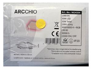Arcchio - LED RGBW Dimbar taklampa BRENDA LED/30W/230V + +Fjärrkontrol