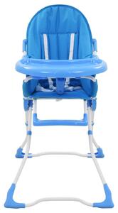 Barnstol blå och vit