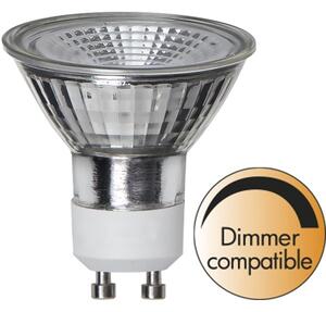 Dimbar LED-lampa sockel GU10 4.8 Watt