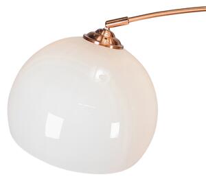 Modern smart båglampa koppar inkl. A60 Wifi - Arc Basic