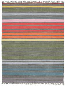 Rainbow Stripe Matta - Flerfärgad 200x250