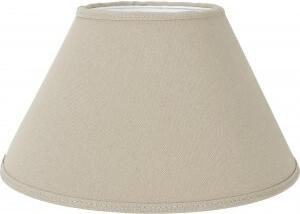 Empire Franza lampskärm - Beige - 22 cm