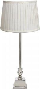 Linné bordslampa - Offwhite/krom - 49 cm