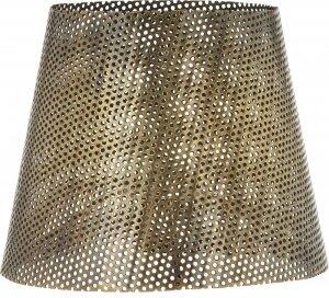 Mia mönstrad metall lampskärm - Antikmässing - 17 cm