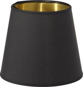 Queen Metallinsida lampskärm - Svart/Guld - 10 cm