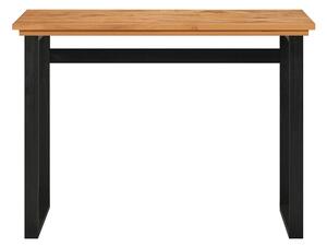 Skrivbord 100x45x75 cm massiv teak - Vit