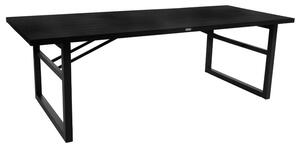 Matbord Vevi, 230x94 cm, svart