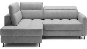 Masuo Bäddsoffa med Schäslong 3-sits - Grå