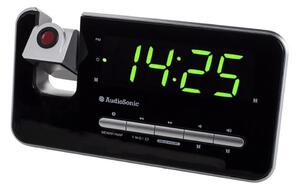 AudioSonic 2-in-1 Digital klockradio svart