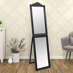Fristående spegel svart 45x180 cm