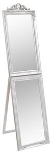 Fristående spegel silver 40x160 cm