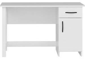 Natural skrivbord 120 x 60 cm - Vit