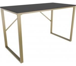 Layton skrivbord 120 x 60 cm - Guld/antracit - Övriga kontorsbord & skrivbord, Skrivbord, Kontorsmöbler