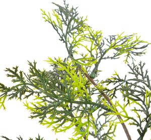 Konstväxt Cypressträd med kruka 120 cm grön