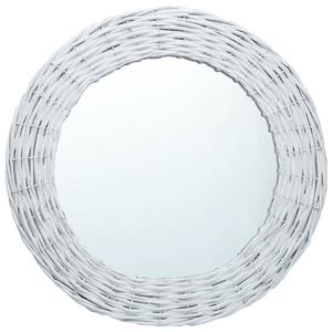 Spegel vit 40 cm korgmaterial