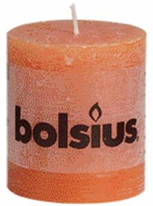Bolsius Blockljus 80x68 mm 6-pack orange